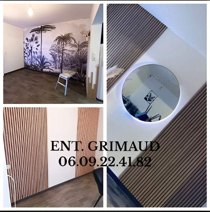 Pose de papier peint Sainte-Florine